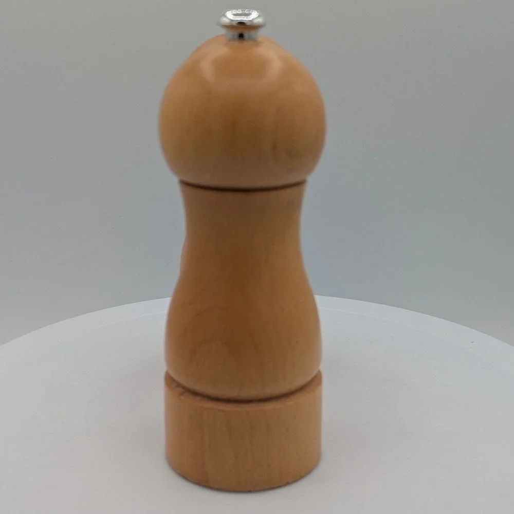 Raadvad Vintage Danish Beech Wood Salt & Pepper Mill Grinder Set  6 Inch